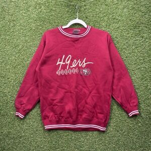 Vintage San Francisco 49ers Sweatshirt Kids XL Youth Crewneck Embroidered 90s